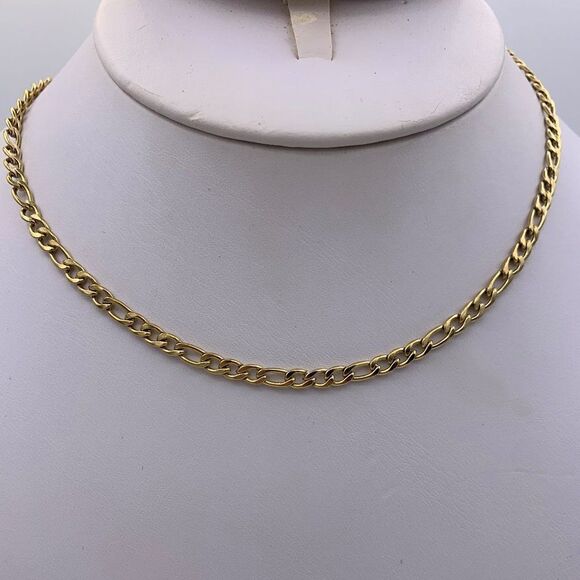 New, no tags, 2 inch18 Karat gold filled chain drop earrings, articulate… - Picture 7 of 13